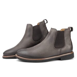 Botina Chelsea em Couro Cano Curto RF 103 Naturaly Chocolate Envelhecido